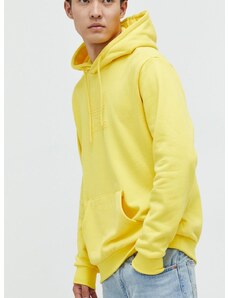 Βαμβακερή μπλούζα adidas Originals χρώμα: κίτρινο,