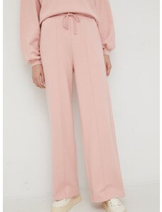 Παντελόνι φόρμας American Vintage χρώμα: ροζ