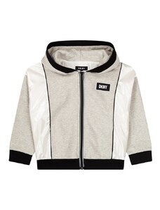 Παιδική βαμβακερή μπλούζα DKNY χρώμα: μπεζ,