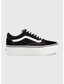 Πάνινα παπούτσια Vans Old Skool χρώμα: μαύρο