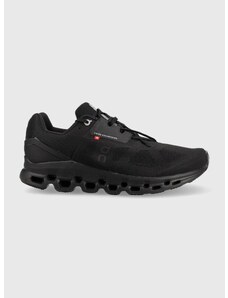 Παπούτσια για τρέξιμο On-running Cloudstratus χρώμα: μαύρο