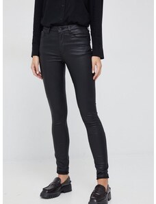Παντελόνι Pepe Jeans χρώμα: μαύρο