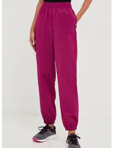 Παντελόνι φόρμας GAP χρώμα: μοβ