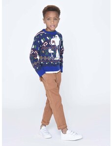 Παιδικό πουλόβερ Marc Jacobs χρώμα: ναυτικό μπλε
