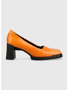 Δερμάτινα γοβάκια Vagabond Shoemakers Shoemakers Edwina χρώμα: πορτοκαλί