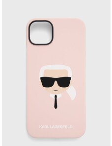 Θήκη κινητού Karl Lagerfeld Iphone 14 Plus 6,7" χρώμα: ροζ