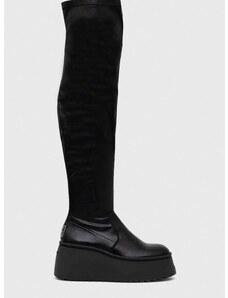 Μπότες Steve Madden Phaeline χρώμα: μαύρο