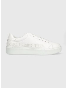 Δερμάτινα αθλητικά παπούτσια Karl Lagerfeld Kl52225 Maxi Kup χρώμα: άσπρο KL52225 F3KL52225
