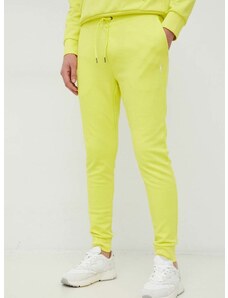 Παντελόνι φόρμας Polo Ralph Lauren χρώμα: κίτρινο