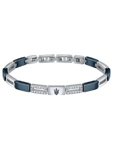 MASERATI Bracelet JM223ATZ23 Crystals | Two Tone Stainless Steel