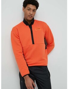 Αθλητική μπλούζα adidas TERREX Utilitas χρώμα: πορτοκαλί
