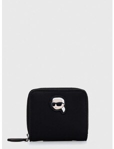 Πορτοφόλι Karl Lagerfeld χρώμα: μαύρο