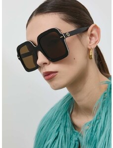 Γυαλιά ηλίου Gucci GG1241S χρώμα: μαύρο