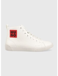 Πάνινα παπούτσια HUGO Zero χρώμα: άσπρο, 50486473