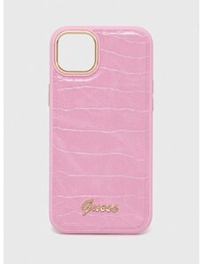 Θήκη κινητού Guess iPhone 14 Plus 6,7'' χρώμα: ροζ