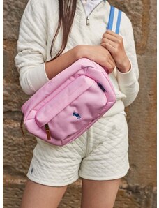 Παιδική τσάντα φάκελος Polo Ralph Lauren χρώμα: ροζ