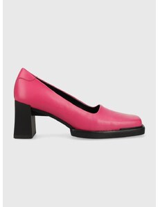 Δερμάτινα γοβάκια Vagabond Shoemakers Shoemakers EDWINA χρώμα: ροζ, 5310.101.46