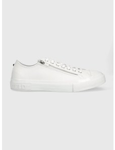 Δερμάτινα ελαφριά παπούτσια Karl Lagerfeld KAMPUS III χρώμα: άσπρο, KL50325 KAMPUS III KL50325
