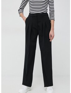 Παντελόνι Calvin Klein χρώμα: μαύρο