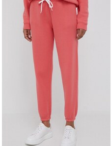 Παντελόνι φόρμας Polo Ralph Lauren χρώμα: ροζ
