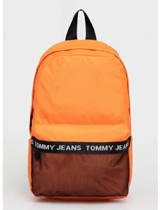 Σακίδιο πλάτης Tommy Jeans χρώμα: πορτοκαλί