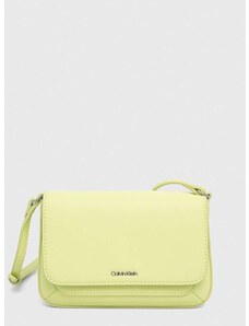 Τσάντα Calvin Klein χρώμα: πράσινο