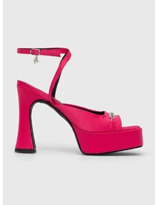 Σανδάλια Karl Lagerfeld LAZULA χρώμα: ροζ, KL33905