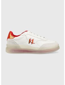 Δερμάτινα αθλητικά παπούτσια Karl Lagerfeld KL53426 BRINK BRINK χρώμα: άσπρο KL53426