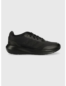 Παιδικά αθλητικά παπούτσια adidas RUNFALCON 3.0 K χρώμα: μαύρο