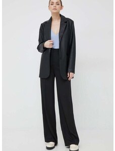 Παντελόνι Calvin Klein χρώμα: μαύρο