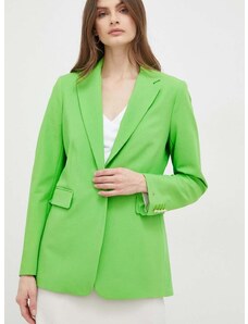 Σακάκι Tommy Hilfiger χρώμα: πράσινο