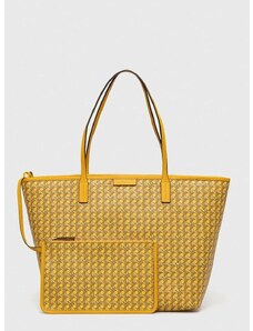Τσάντα Tory Burch χρώμα: κίτρινο