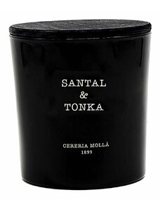 Αρωματικό κερί σόγιας Cereria Molla Santal & Tonka 600 g