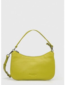 Δερμάτινη τσάντα Marc O'Polo χρώμα: πράσινο