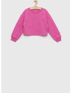 Παιδική μπλούζα GAP χρώμα: ροζ