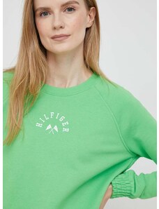 Μπλούζα Tommy Hilfiger χρώμα: πράσινο