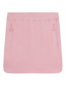 Παιδική βαμβακερή φούστα Michael Kors χρώμα: ροζ