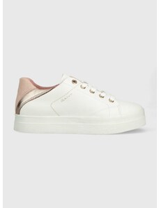 Δερμάτινα αθλητικά παπούτσια Gant Avona χρώμα: άσπρο, 26531921.G268