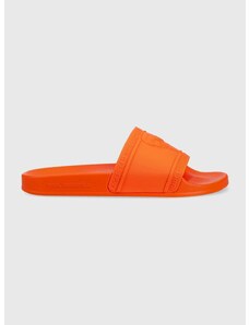 Παντόφλες Karl Lagerfeld KONDO χρώμα: πορτοκαλί, KL70009