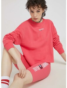 Μπλούζα Tommy Jeans χρώμα: ροζ
