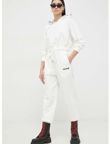Βαμβακερό παντελόνι Miss Sixty χρώμα: άσπρο