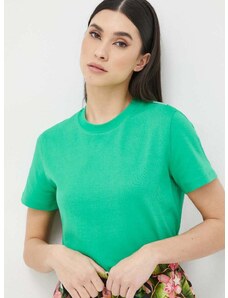 Βαμβακερό μπλουζάκι Miss Sixty χρώμα: πράσινο