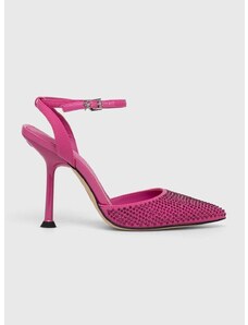 Γόβες παπούτσια MICHAEL Michael Kors Imani χρώμα: ροζ, 40R3IMHP1D