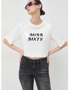 Μπλουζάκι Miss Sixty χρώμα: άσπρο