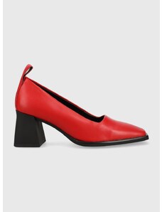 Δερμάτινα γοβάκια Vagabond Shoemakers Shoemakers HEDDA χρώμα: κόκκινο, 5303.101.47