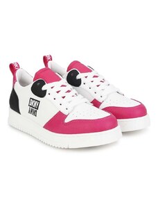 Παιδικά αθλητικά παπούτσια Dkny χρώμα: ροζ