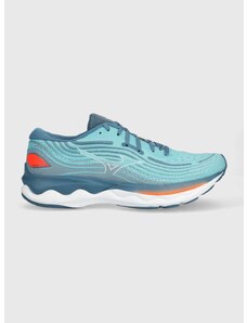 Παπούτσια για τρέξιμο Mizuno Wave Skyrise 4 χρώμα: τιρκουάζ