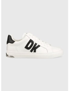 Δερμάτινα αθλητικά παπούτσια Dkny ABENI ABENI χρώμα: άσπρο, K1300916 K1300916