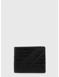 Δερμάτινο πορτοφόλι Pepe Jeans ανδρικά, χρώμα: μαύρο
