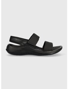 Σανδάλια Crocs Literide 36 Sandal Literide 360 Sandal W χρώμα: μαύρο, 26711 IC0434 206711